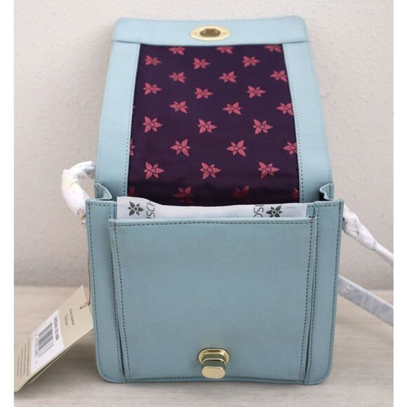 Anuschka 7431-AMA Amazon Sloth Jungle Animals Front Flap Crossbody Bag - Picture 7 of 12